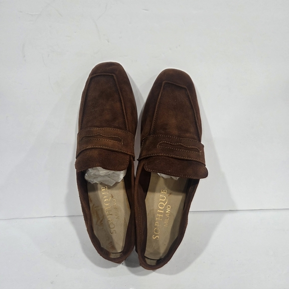 Sophique Milano Women\'s Brown Suede Loafers Sz.36 (6) main image 4